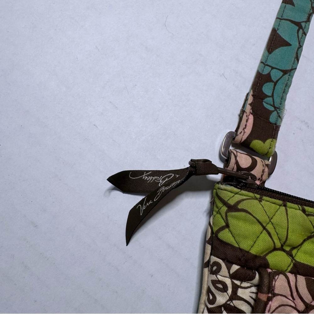 Vera Bradley Crossbody Bag Purse Lola Hipster Floral Adjustable Strap Quilted - Picture 6 of 10